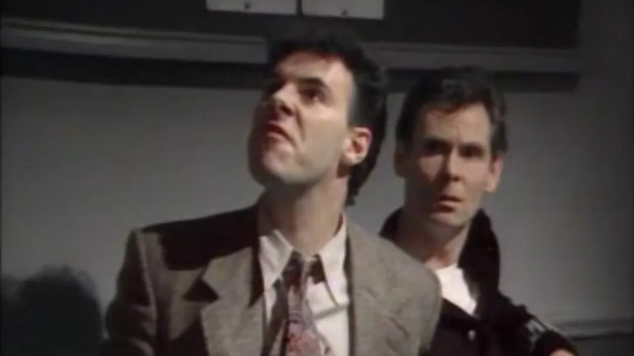 The Black and Blue Lamp backdrop