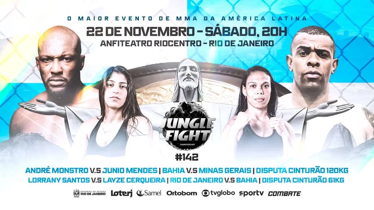 Jungle Fight 142 backdrop