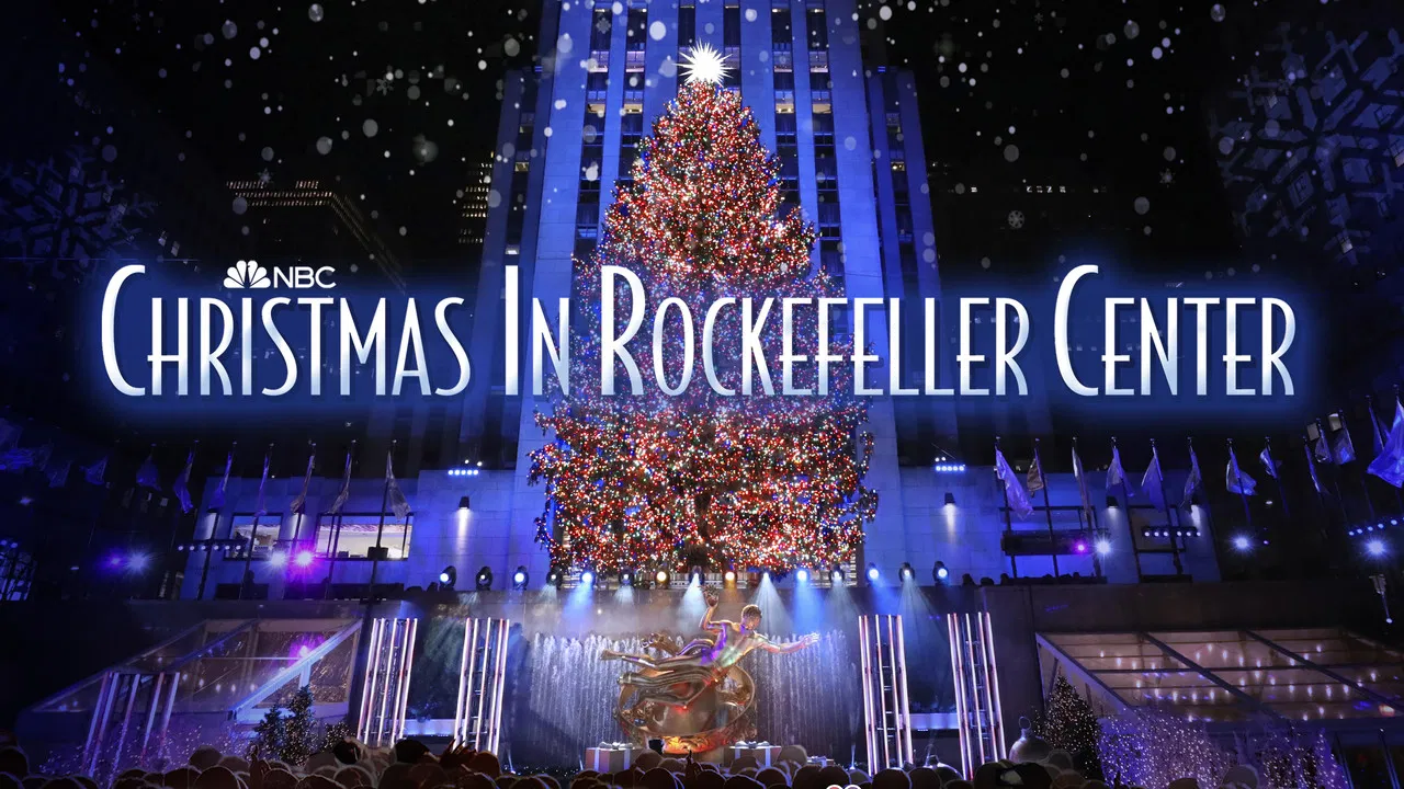Christmas In Rockefeller Center backdrop