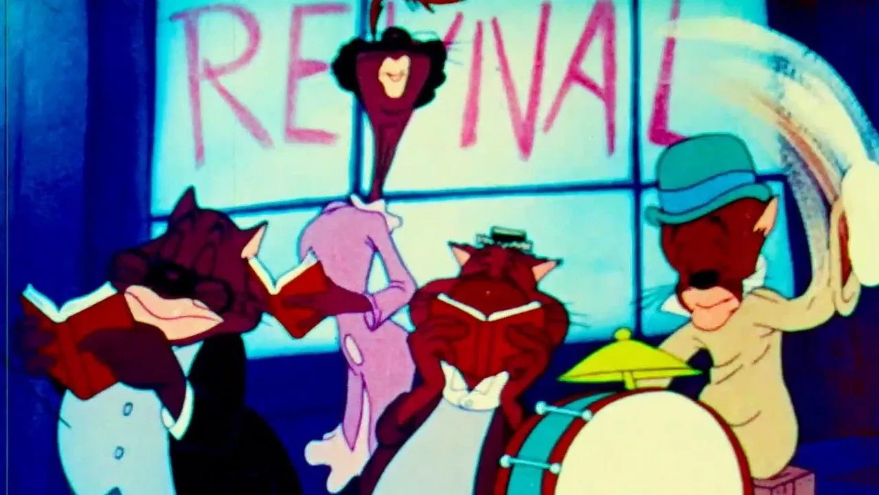 Tin Pan Alley Cats backdrop