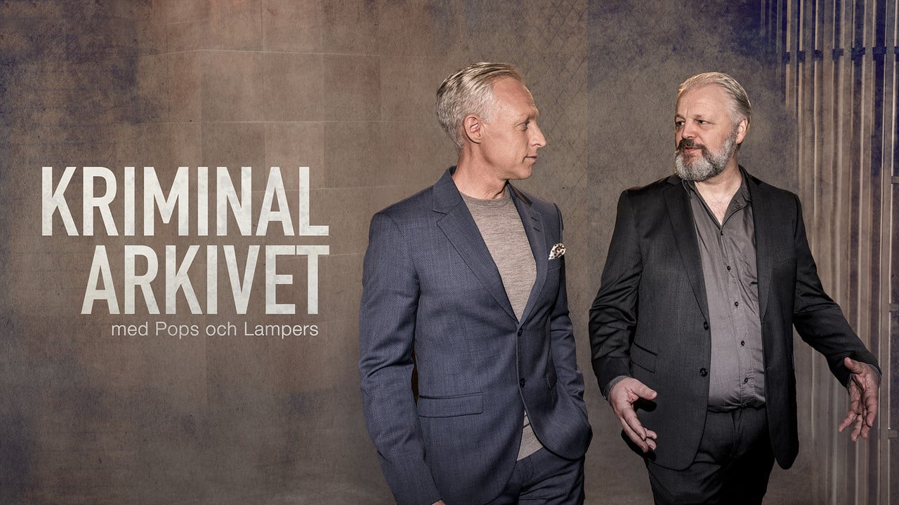 Kriminalarkivet med Pops och Lampers backdrop