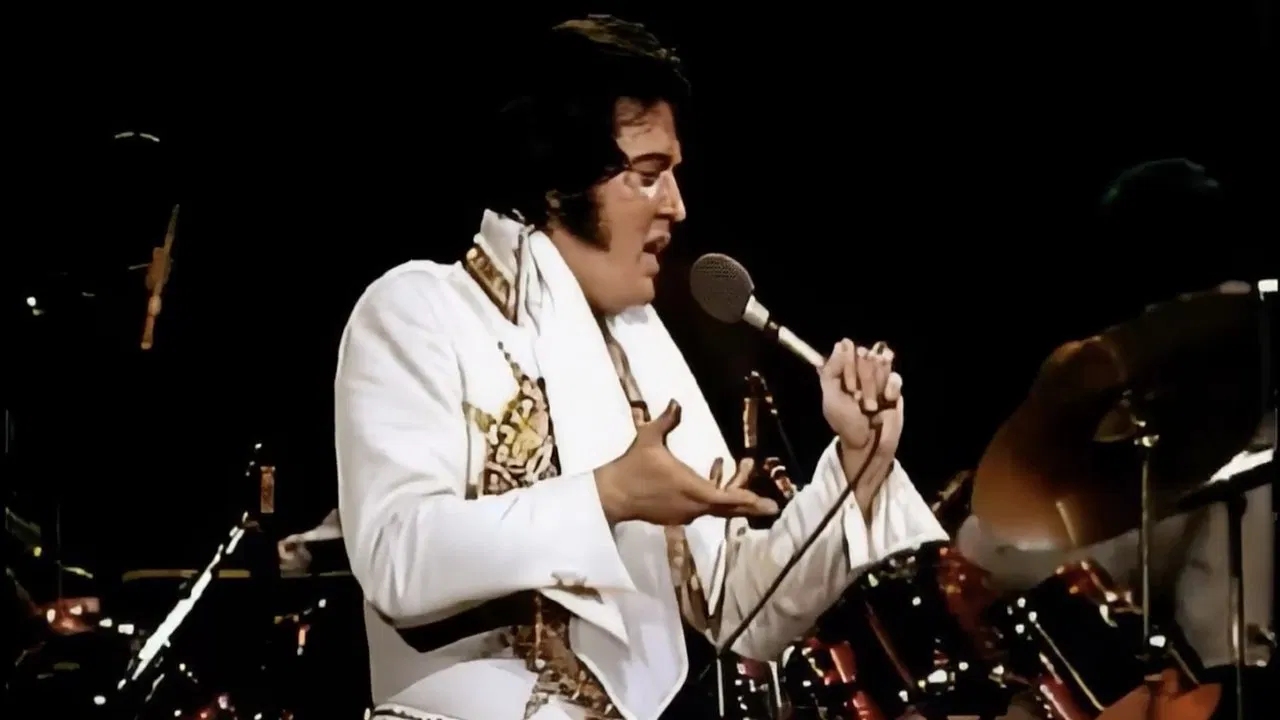 Elvis in Concert backdrop