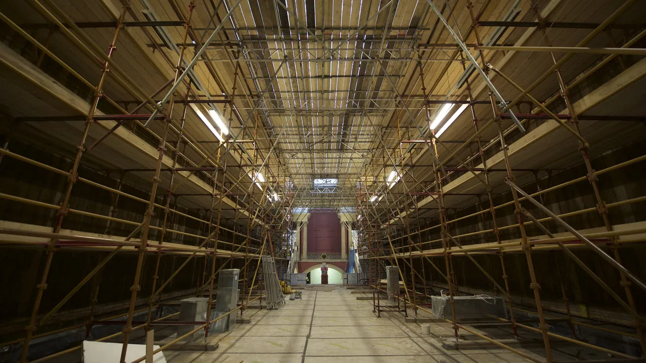 Portrait of a Gallery backdrop