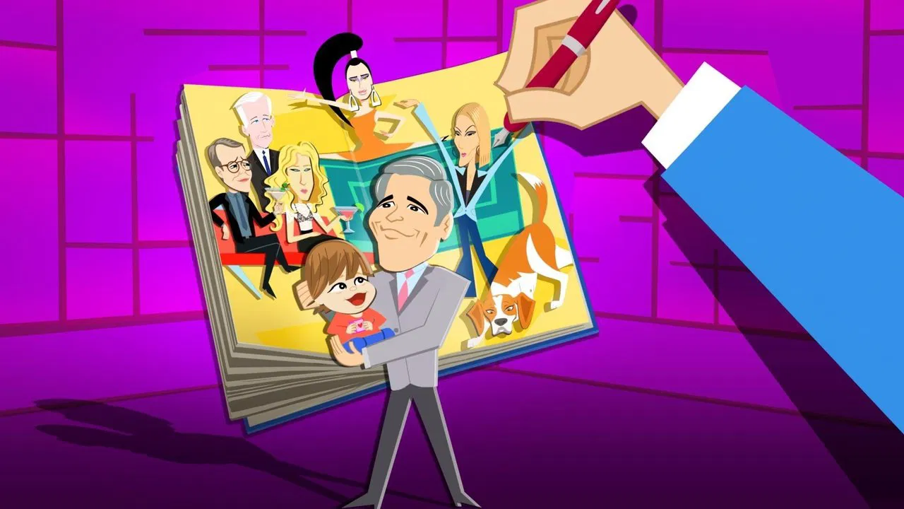 The Andy Cohen Diaries backdrop