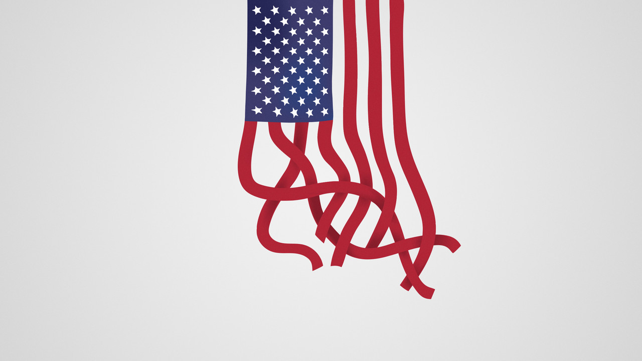 A Dangerous Idea backdrop