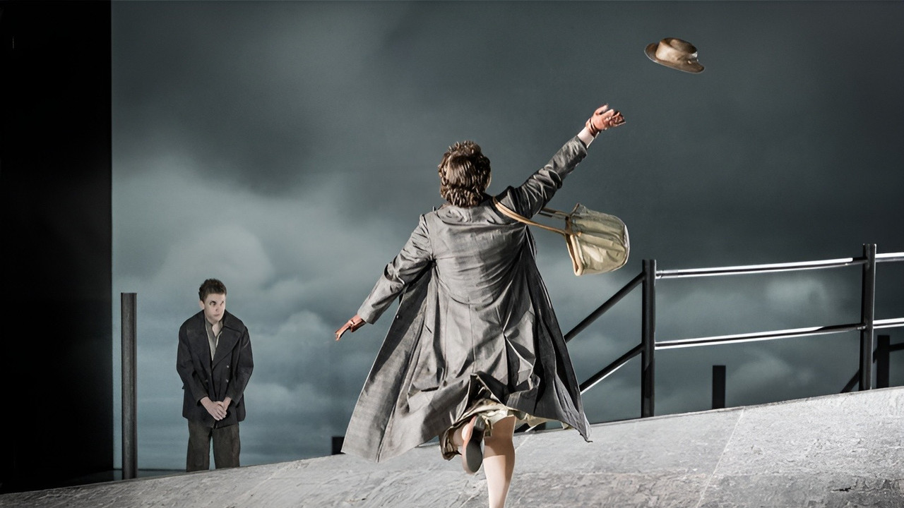 English National Opera: Peter Grimes backdrop