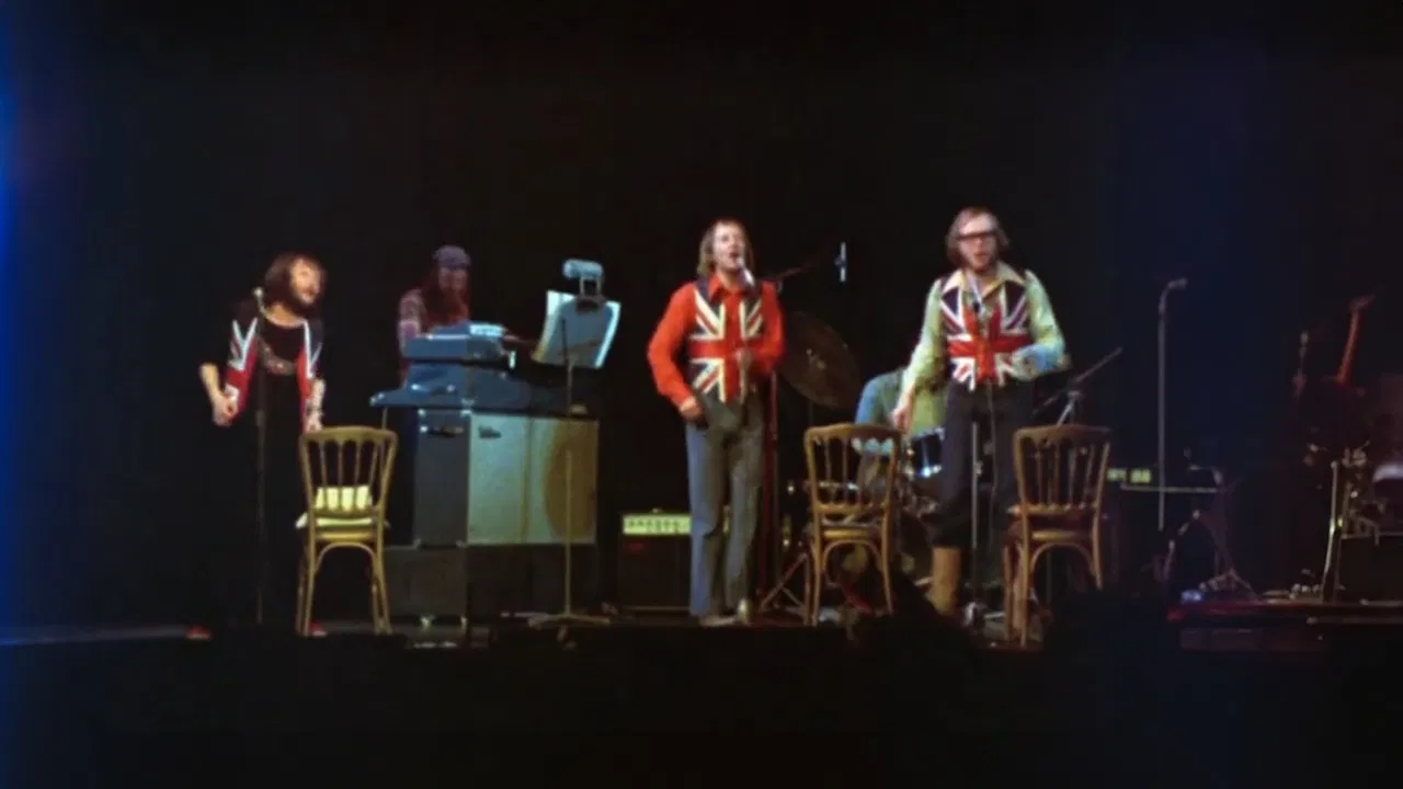 Pleasure at Her Majesty's backdrop