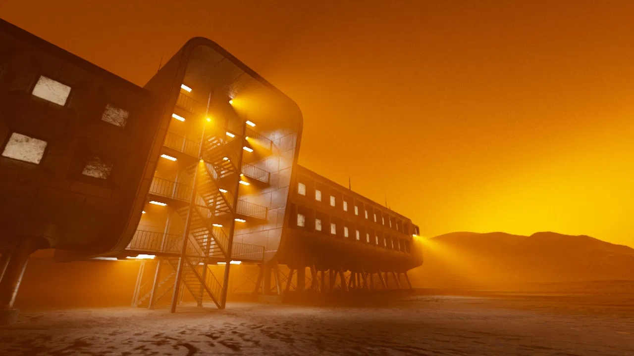 Red Planet Blue backdrop