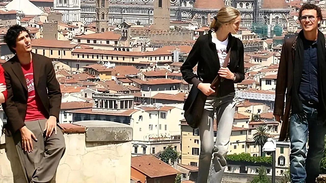 Una sera d'ottobre backdrop