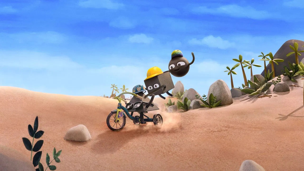 Shape Island backdrop