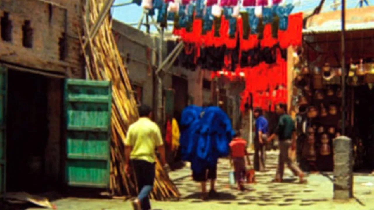 A Thousand and One Hands backdrop