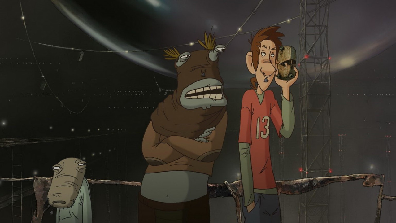 Ku! Kin-dza-dza backdrop