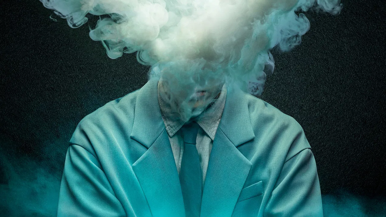 Human Vapor backdrop