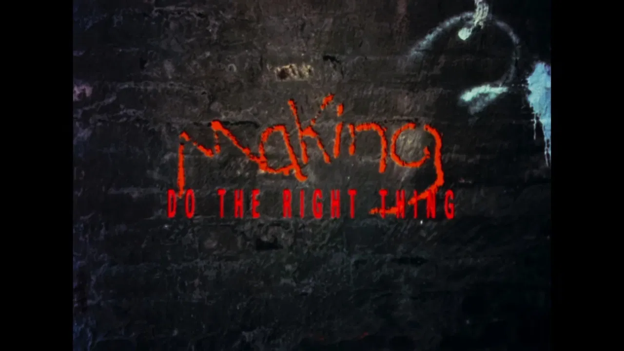 Making 'Do the Right Thing' backdrop