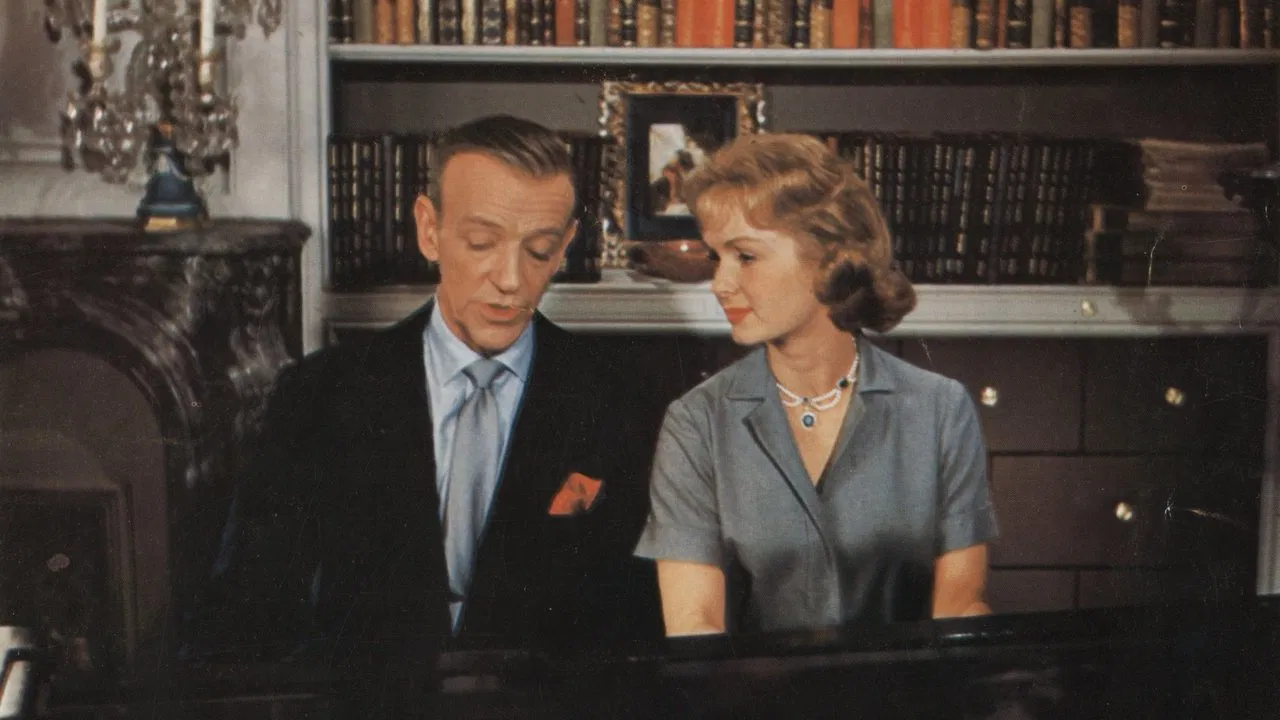 The Pleasure of His Company backdrop