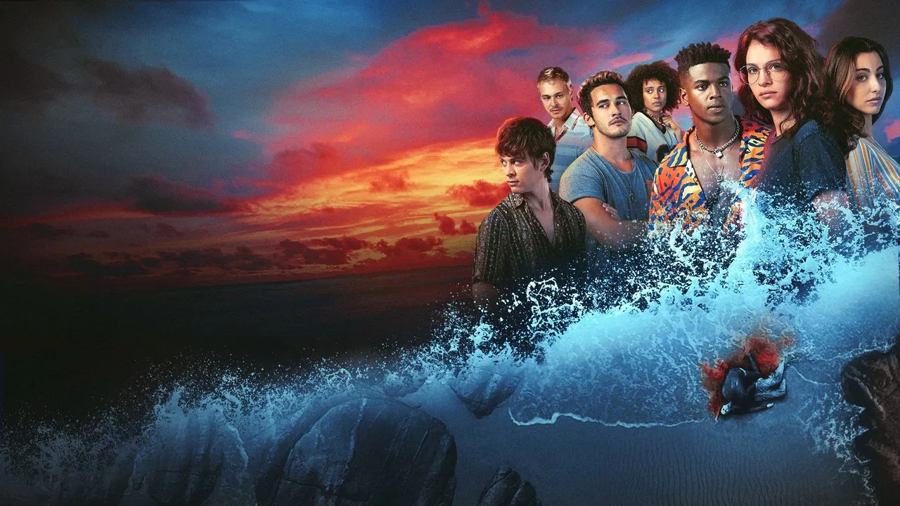 Killer Vacation backdrop