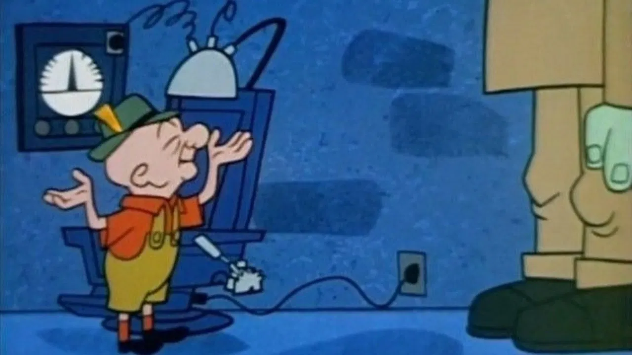 Magoo Meets Frankenstein backdrop