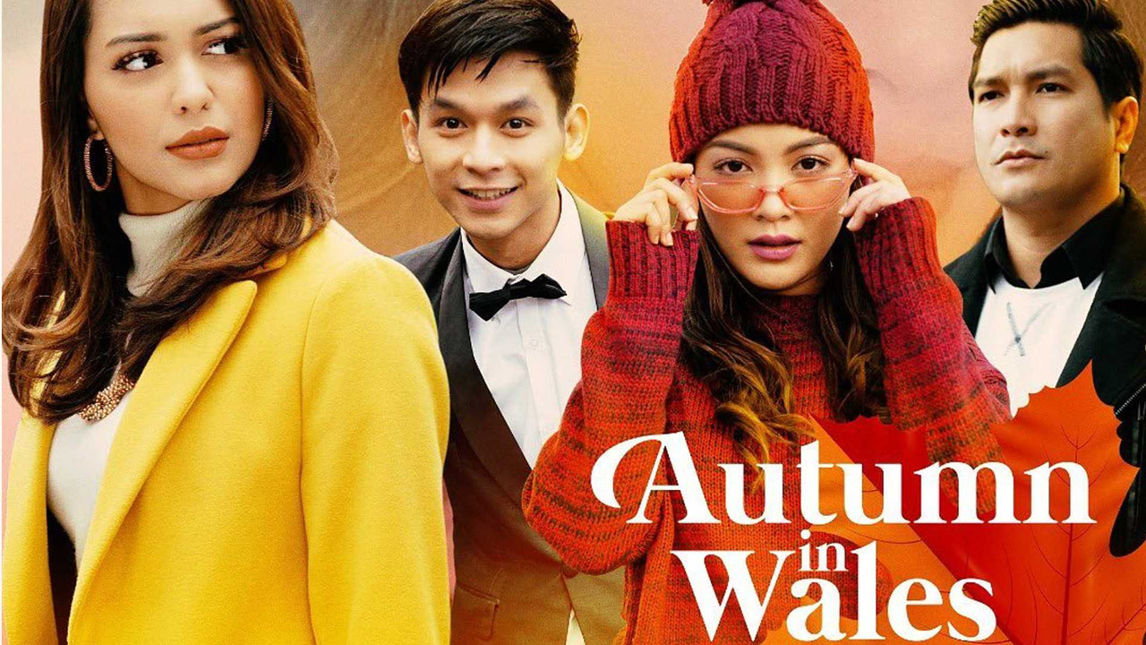 Autumn in Wales backdrop