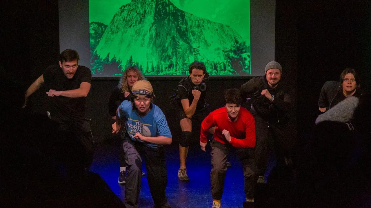 Free Solo: The Musical backdrop