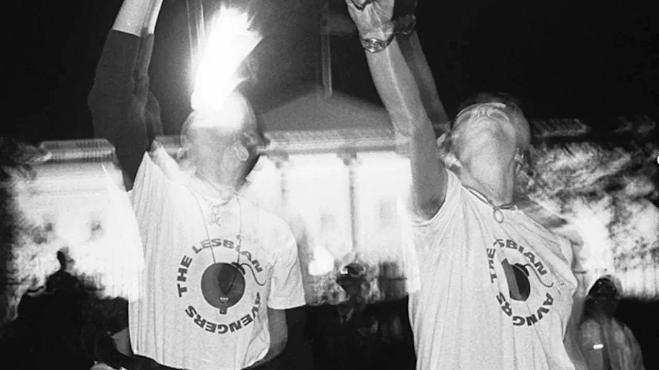 Lesbian Avengers Eat Fire Too backdrop