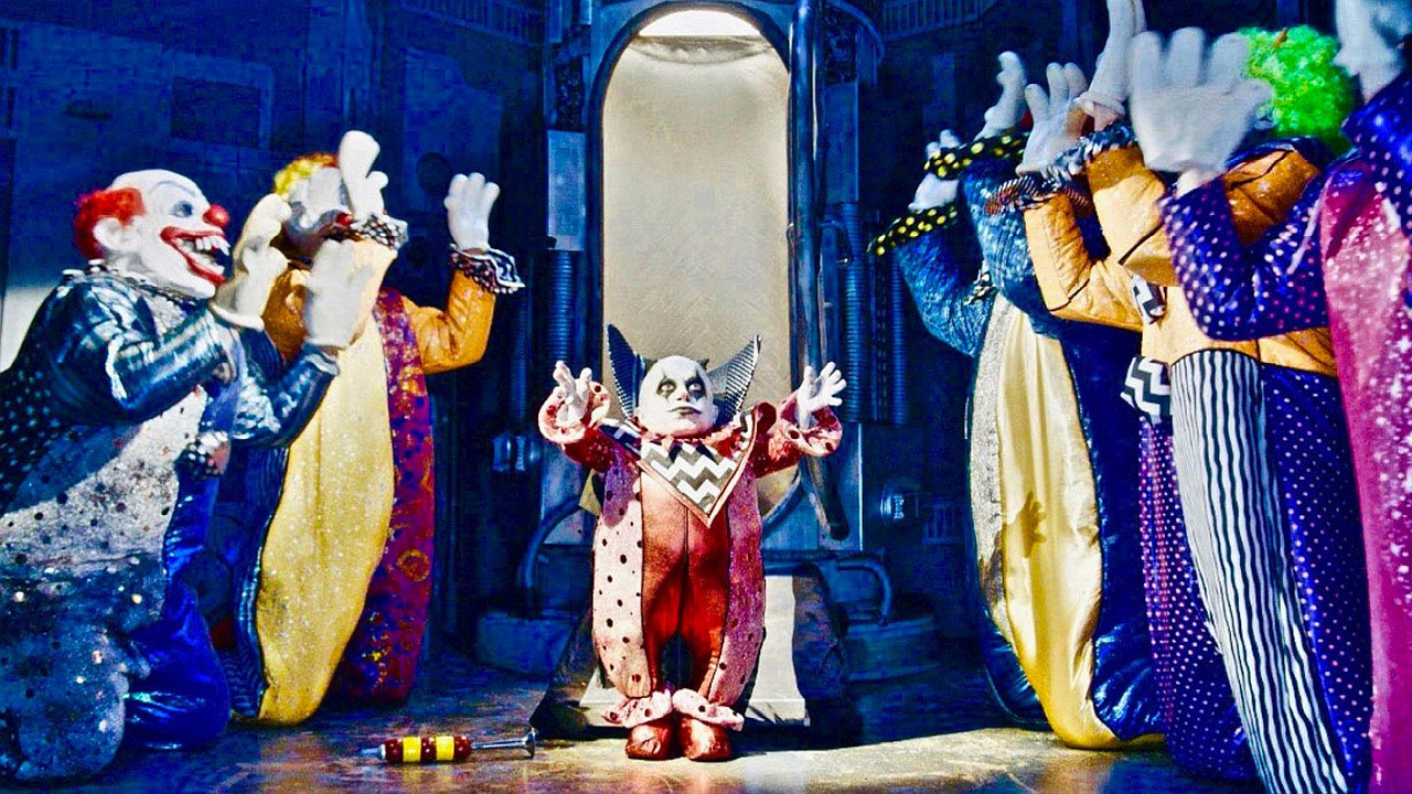 Aliens, Clowns & Geeks backdrop