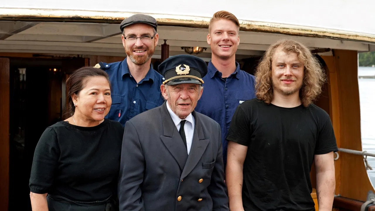 Ånga om sommaren backdrop