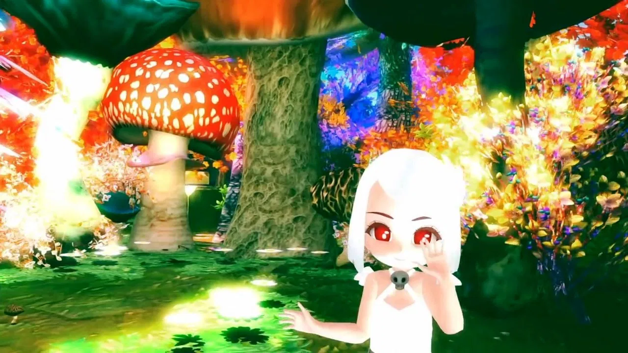 Forest Fairy Five backdrop