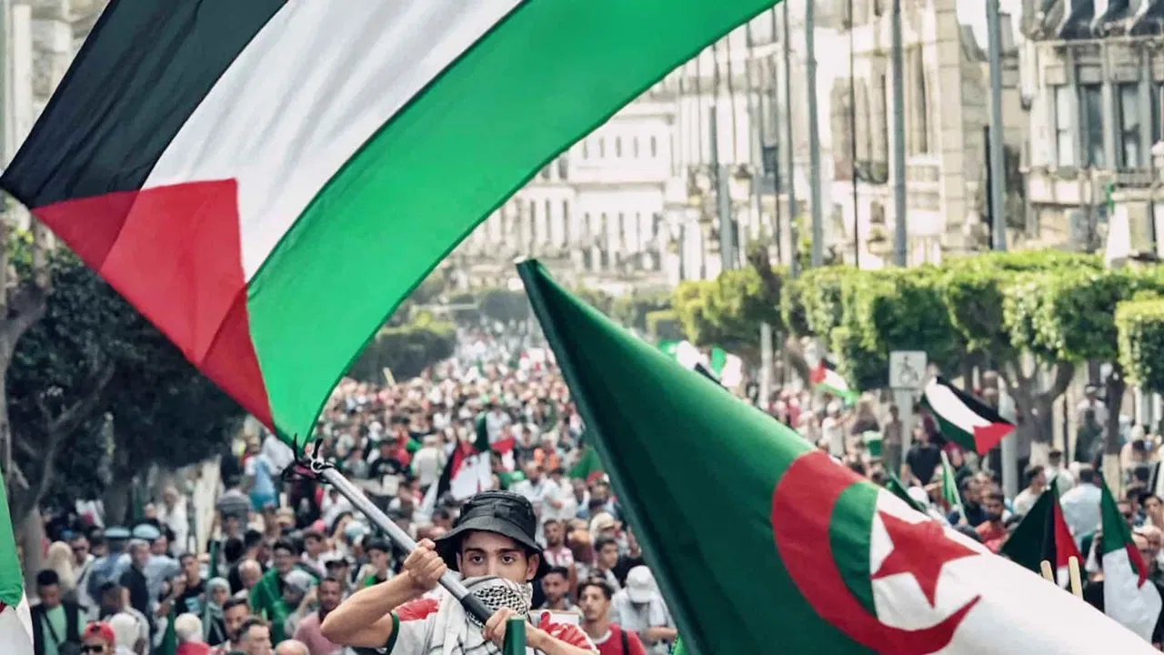 Two Lives for Algeria and All the Wretched of the Earth backdrop