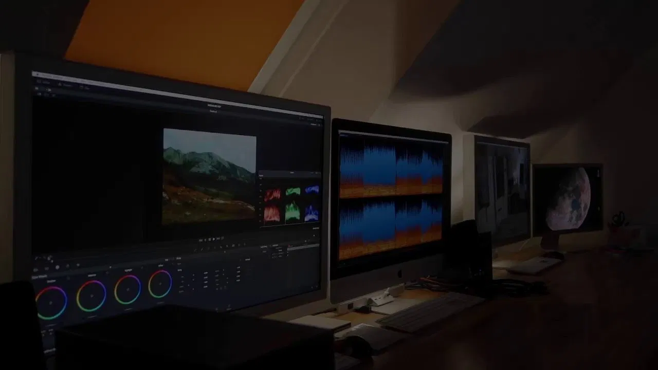 Recombining and restoring 'The Cariboo Trail' for preservation backdrop