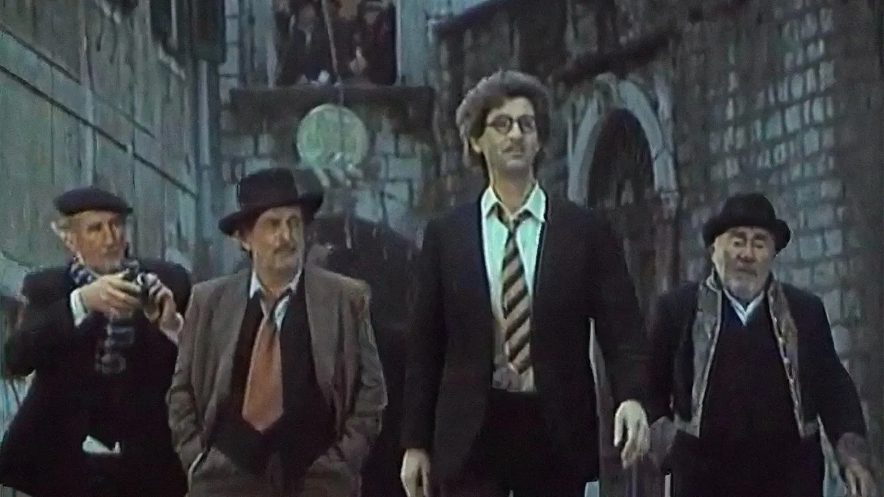 The Death of Mr Goluza backdrop