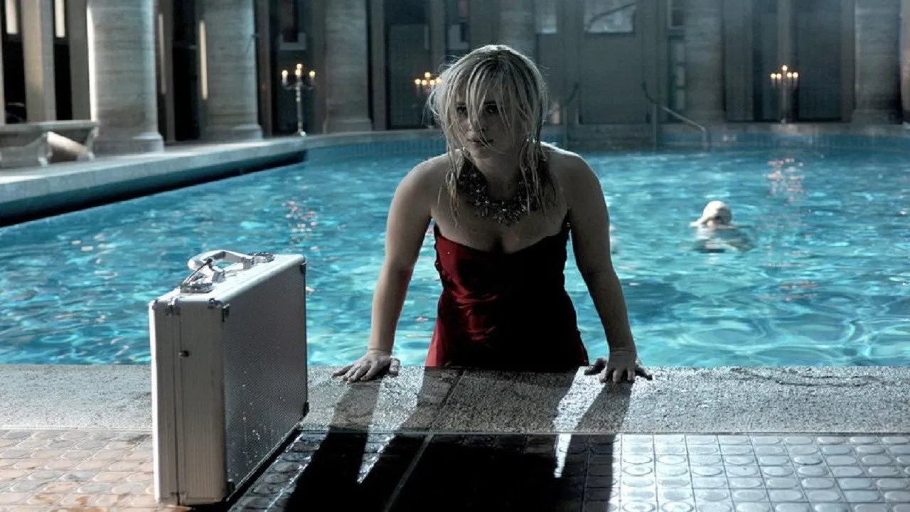 Steal Your Way to Christmas backdrop