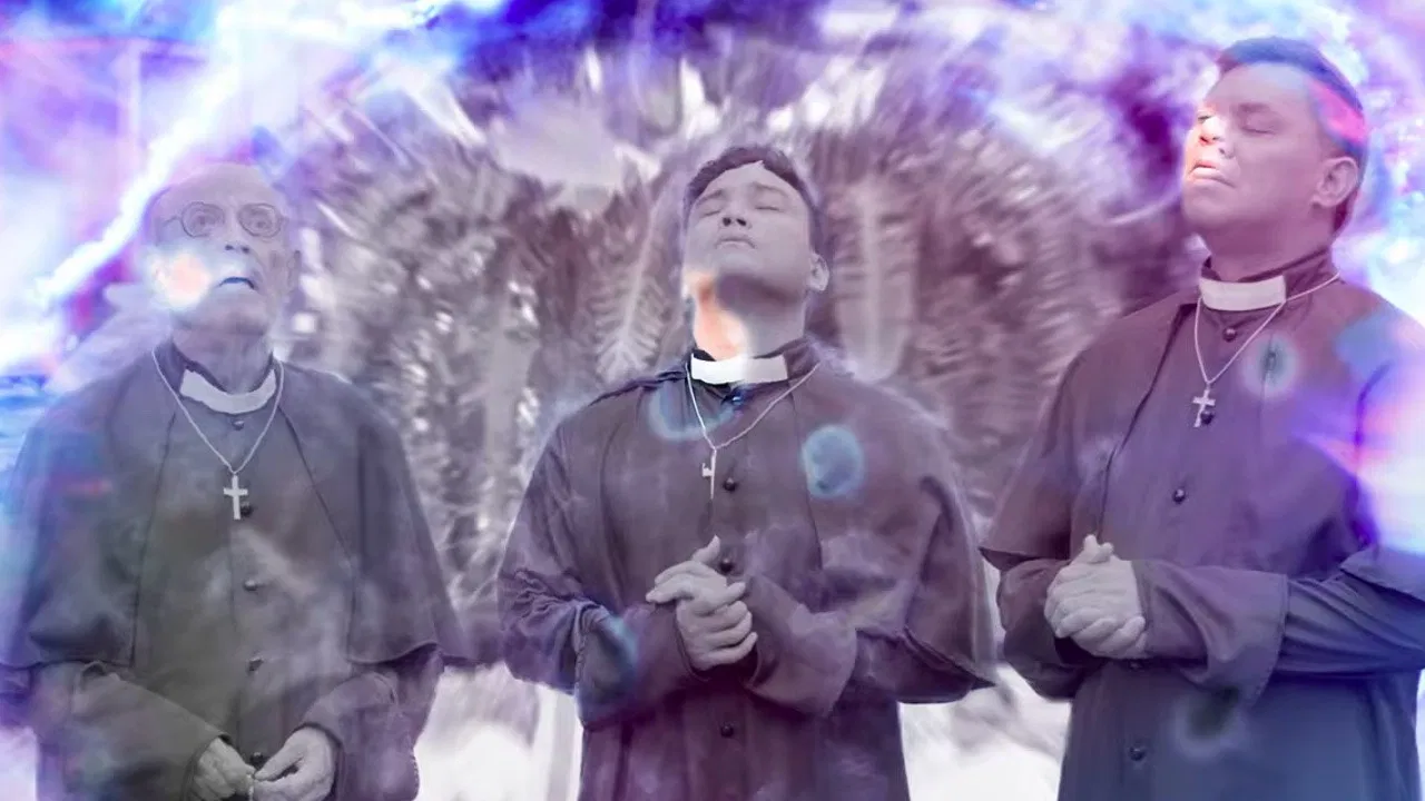 A Divine Comedy backdrop