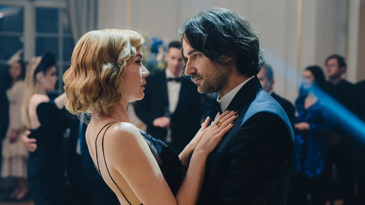 Miłość na pierwszą stronę backdrop