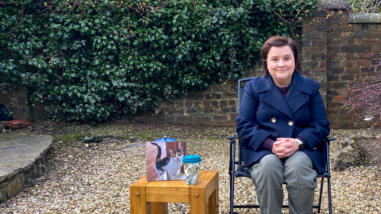 Socially Distant with Susan Calman backdrop