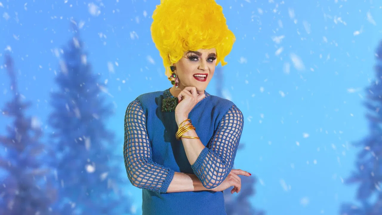 Tammie Brown's Holiday Sparkle backdrop