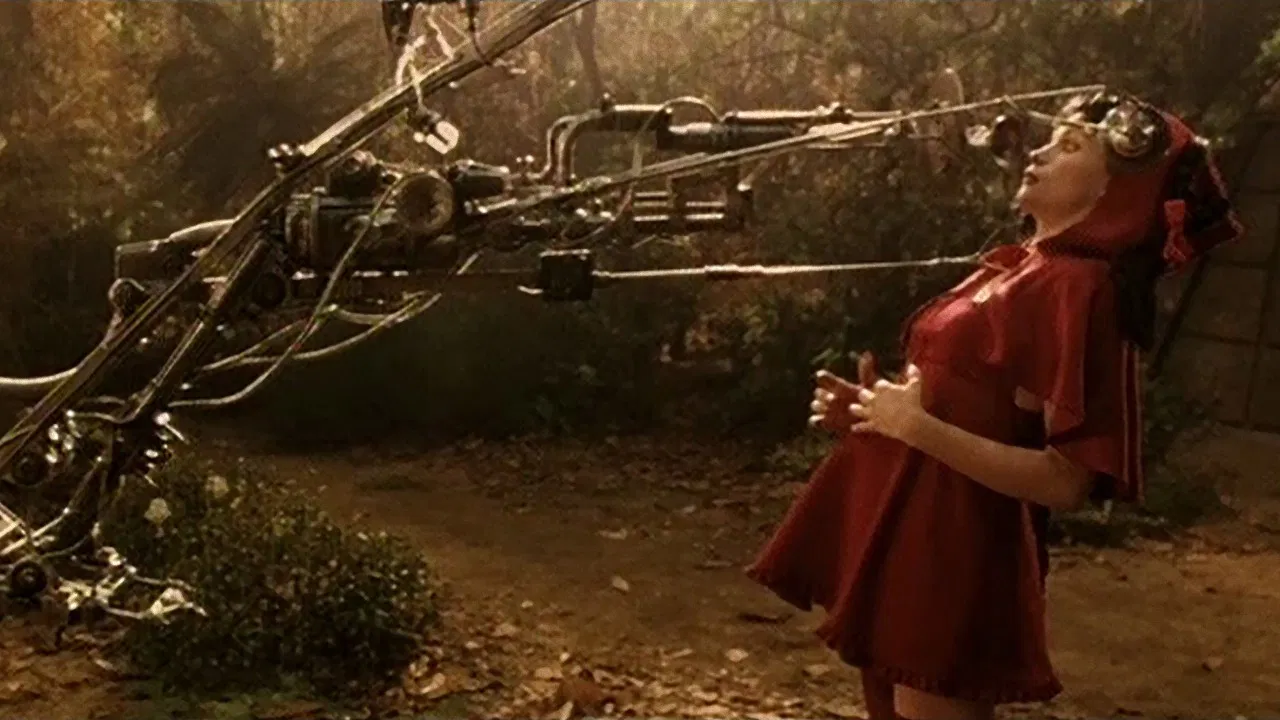 The Last Little Red Riding Hood backdrop