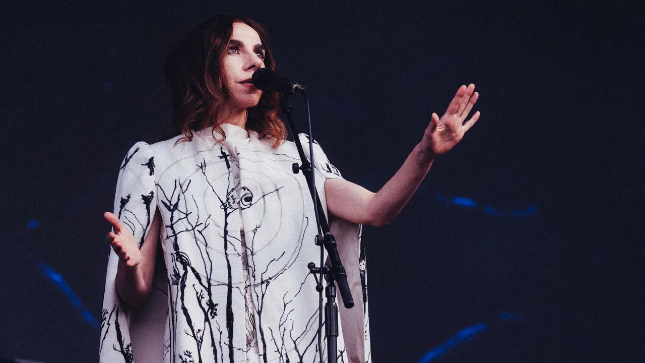 PJ Harvey - Rock en Seine 2024 backdrop