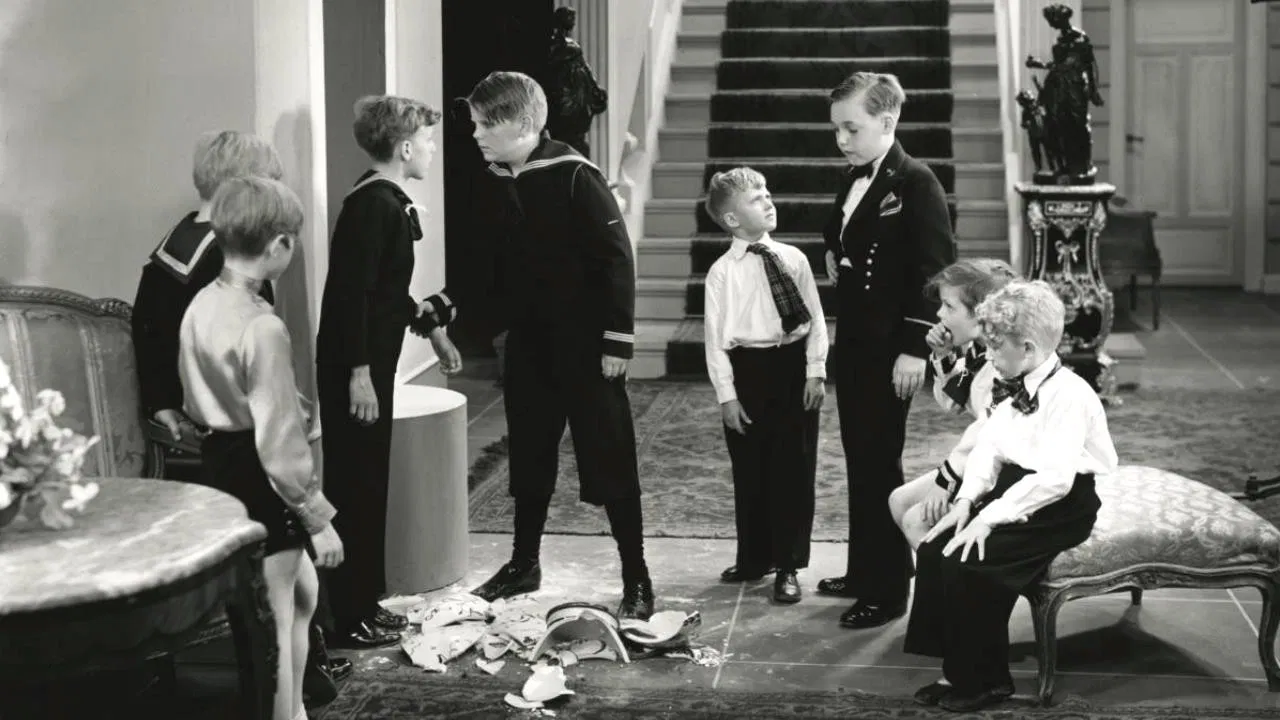 Plat eller krone backdrop