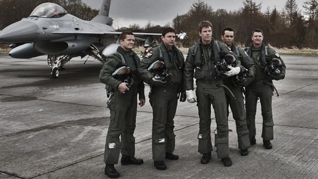 Jagerpilotene backdrop