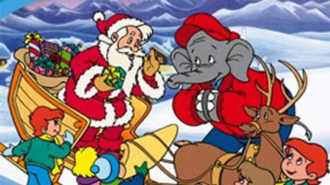 Benjamin Blümchen - Und der Weihnachtsmann backdrop