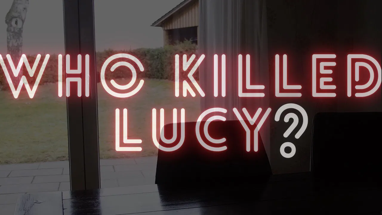 Who killed Lucy? backdrop