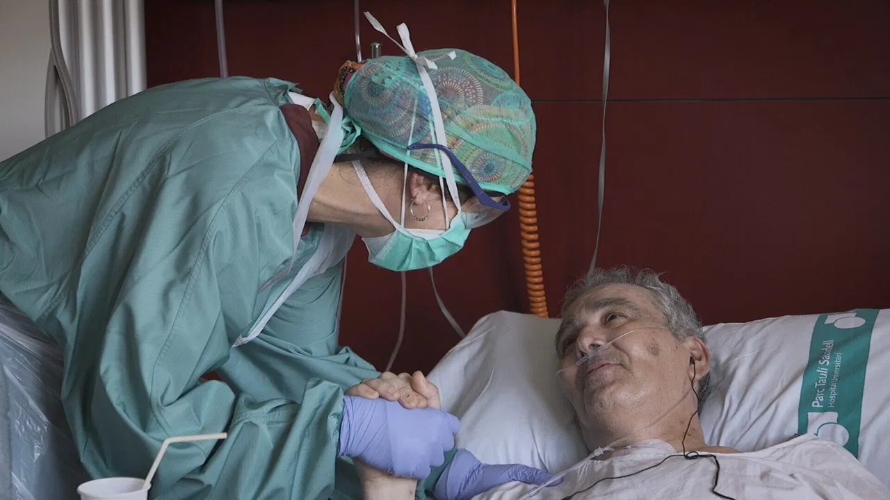 Vitals. A True Human Story backdrop