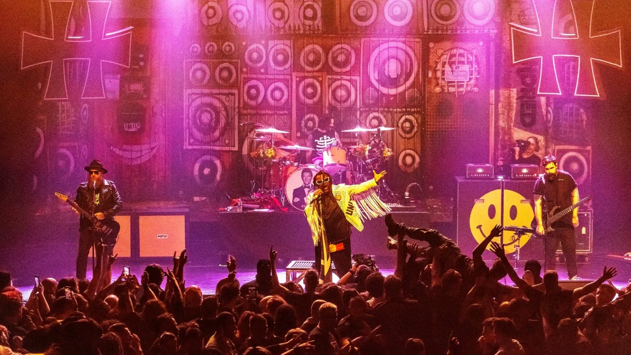 Skindred Hellfest Warm-up Tour 2025 backdrop