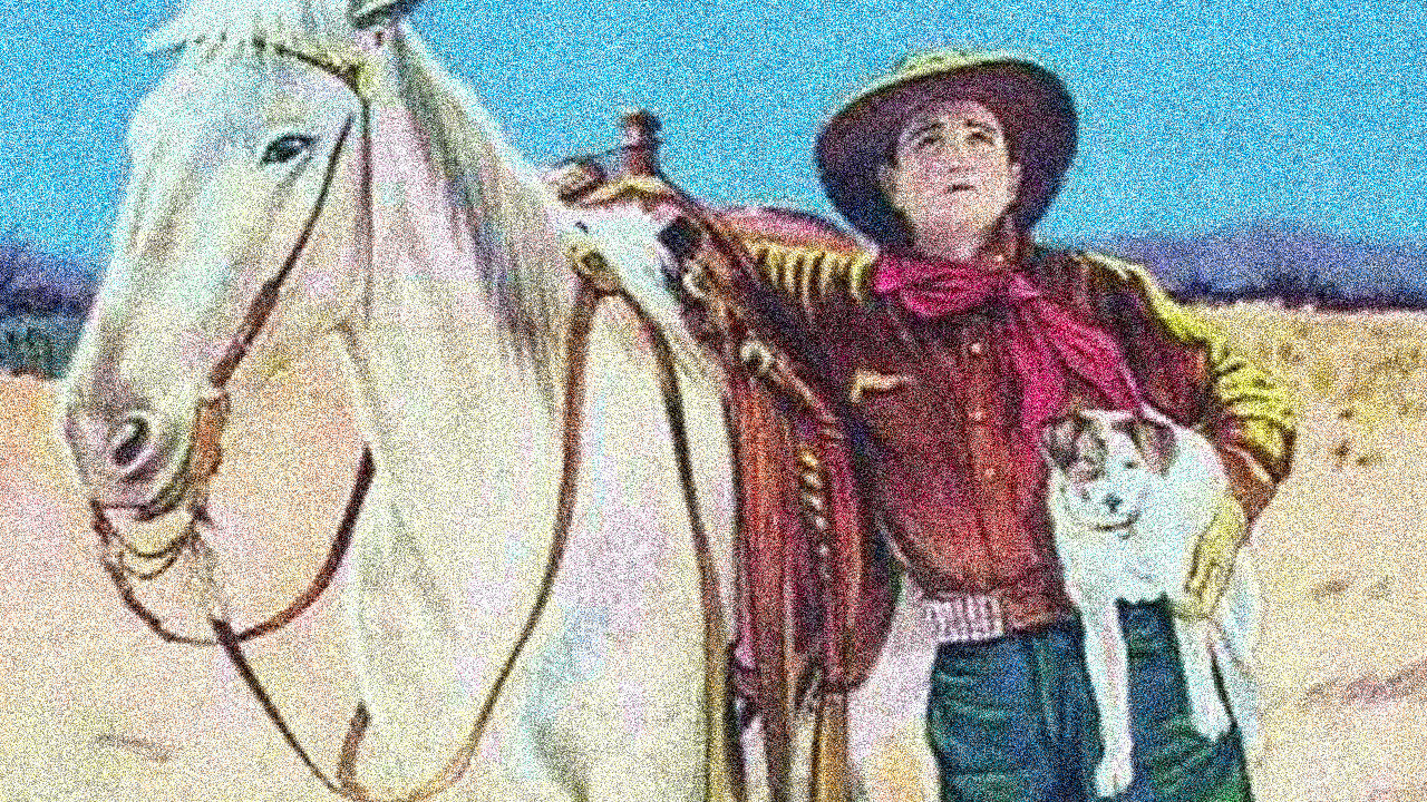 The Puncher and the Pup backdrop