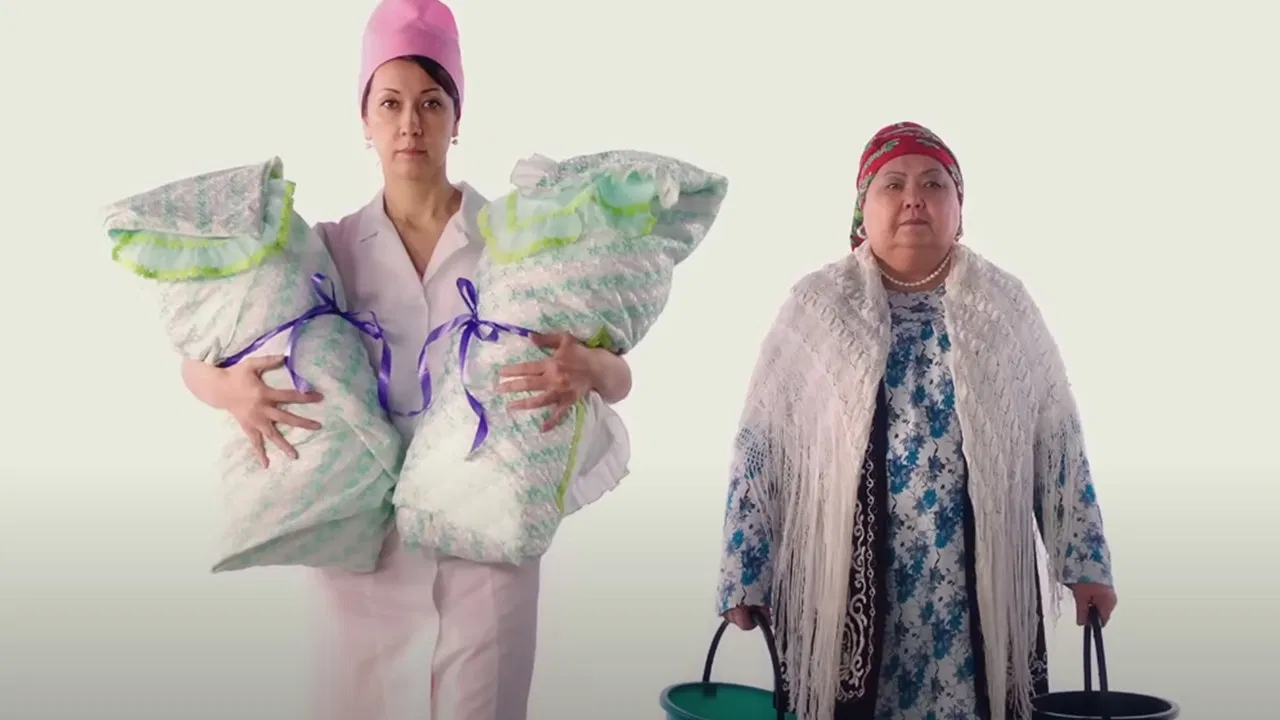 The Old Woman backdrop