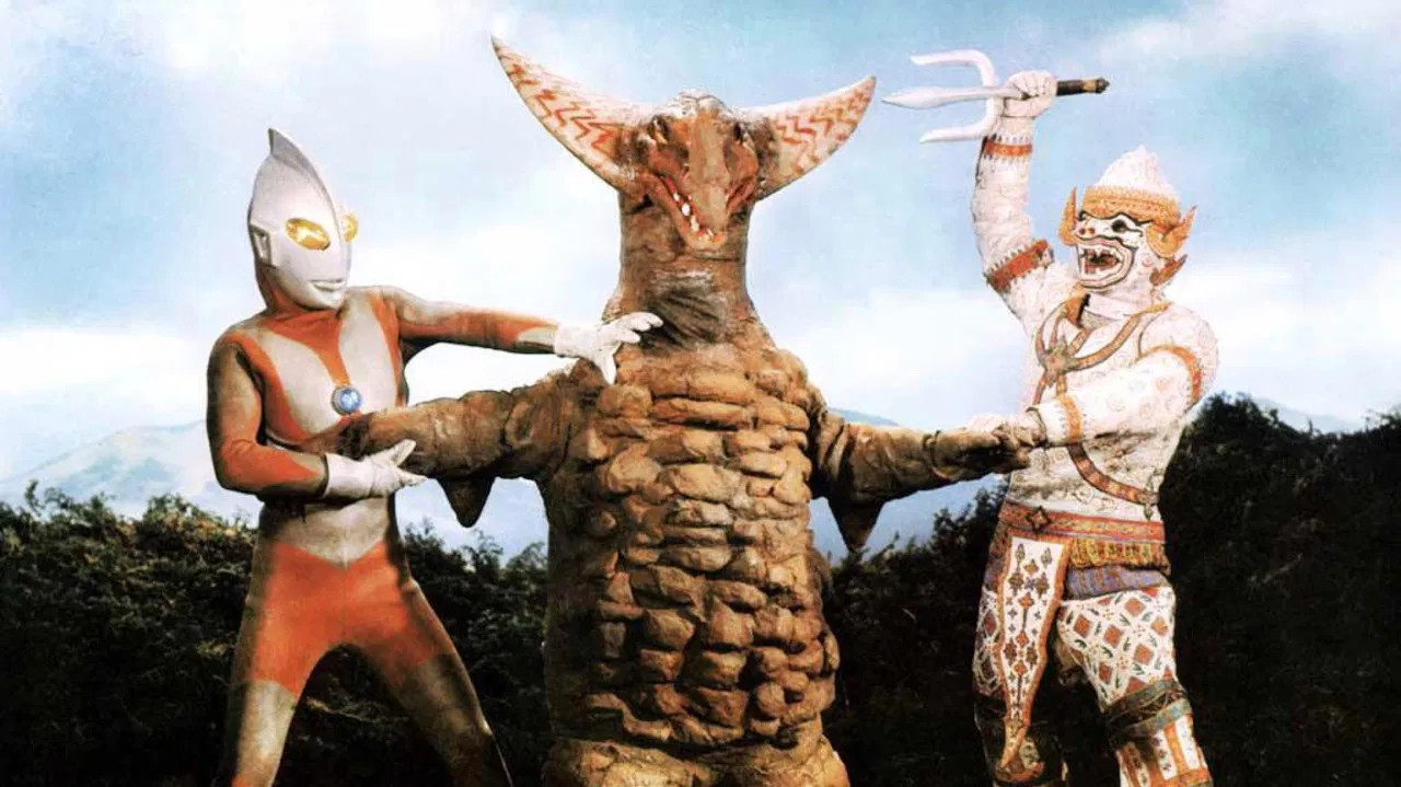 Hanuman and the Seven Ultramen backdrop