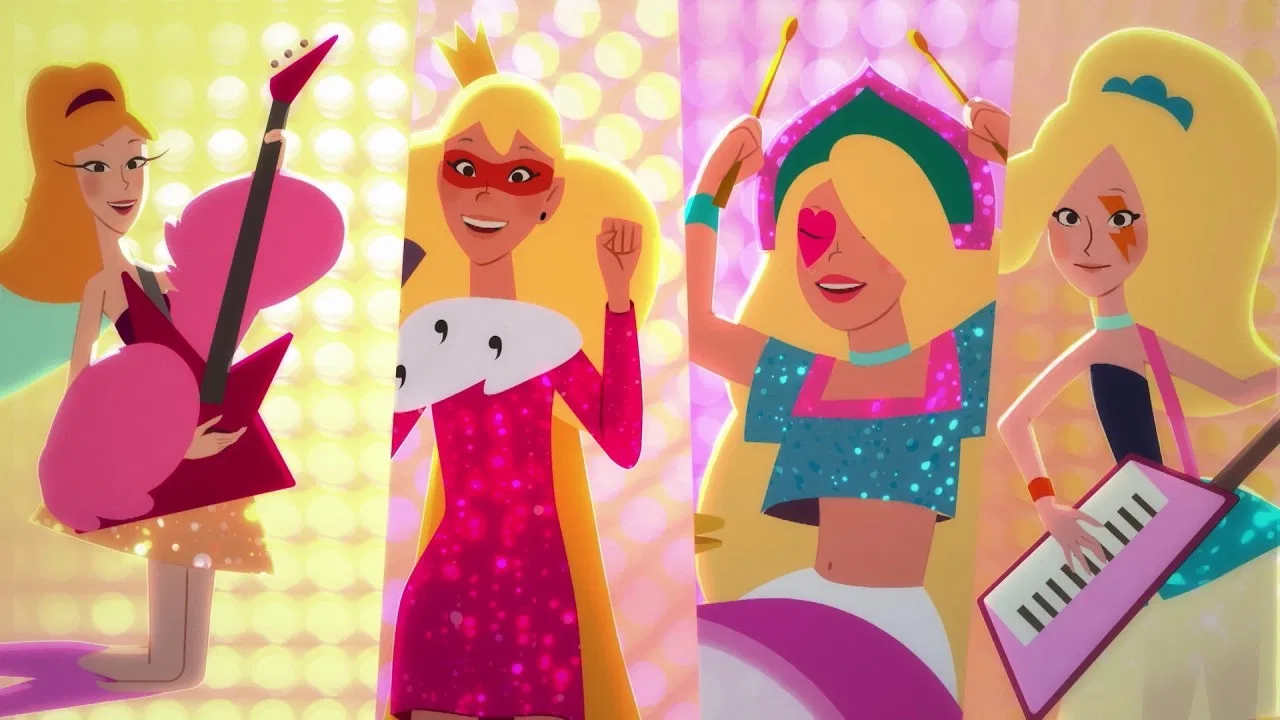 Princesses. Fairytale Voice backdrop