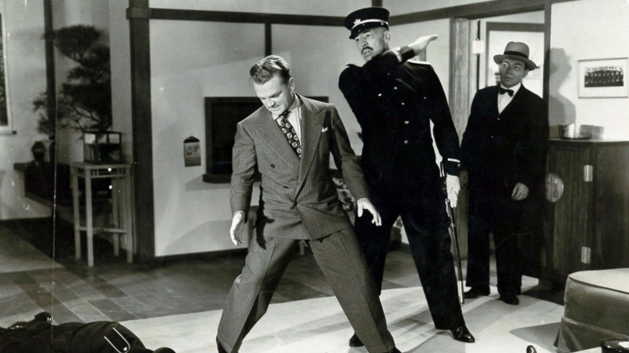 Blood on the Sun backdrop