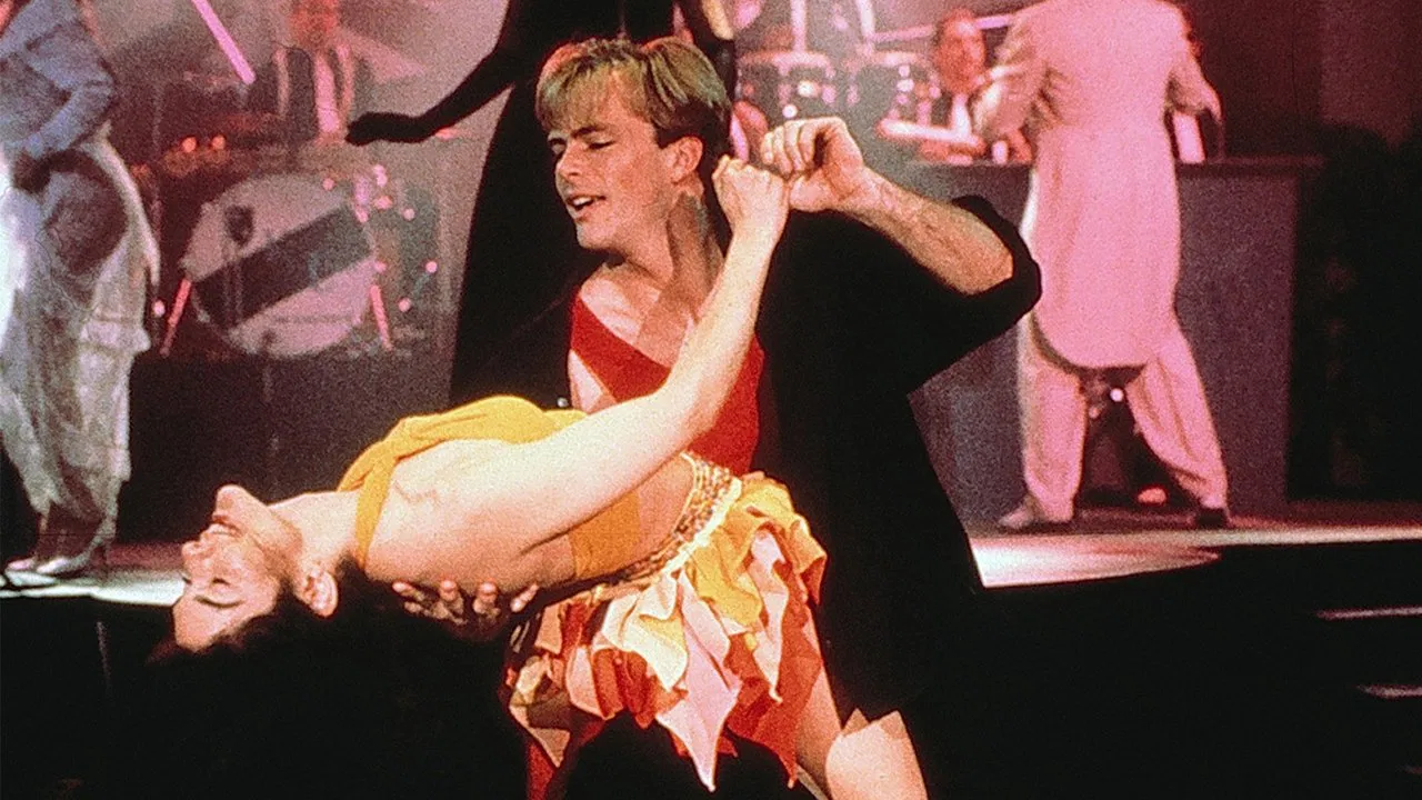 The Forbidden Dance backdrop