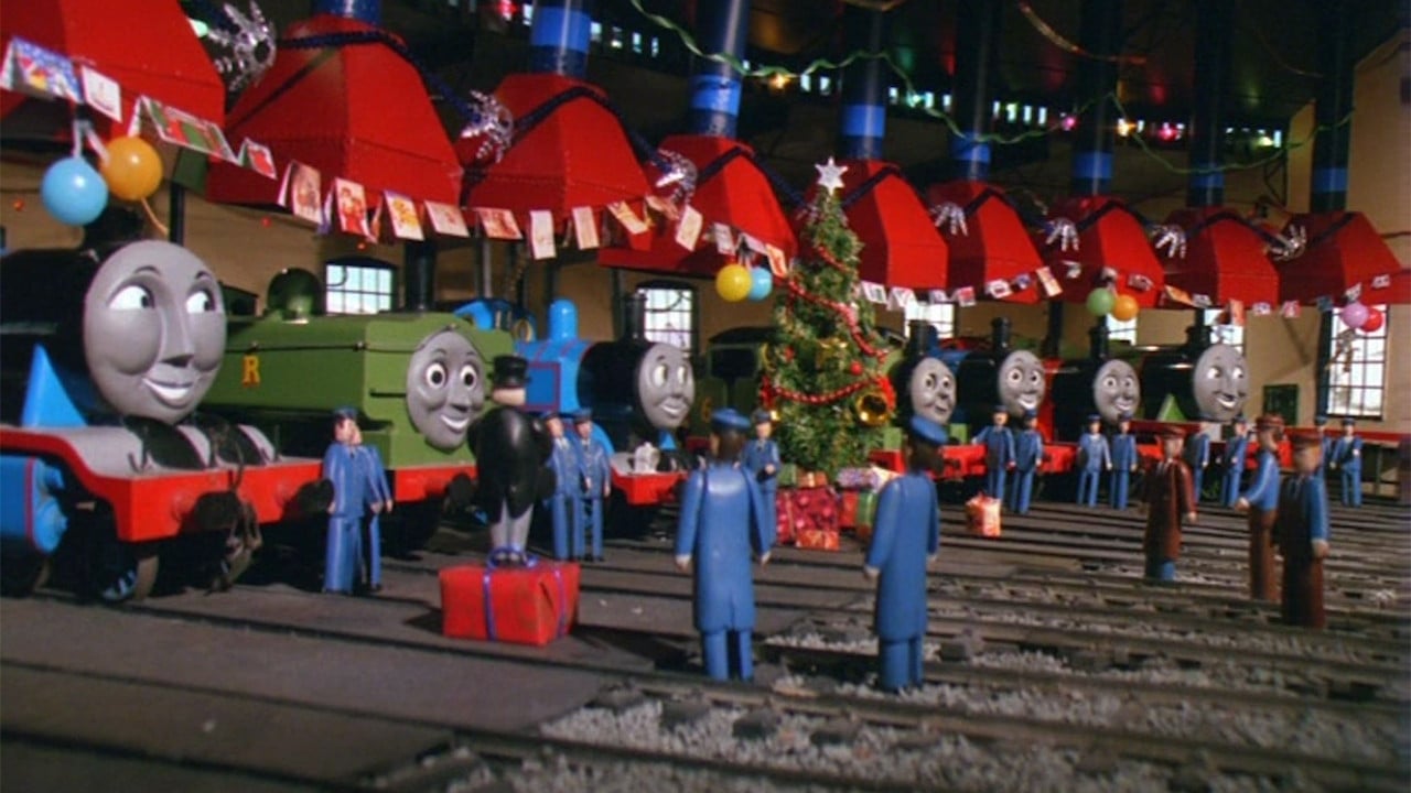 Thomas & Friends: Thomas' Christmas Wonderland backdrop